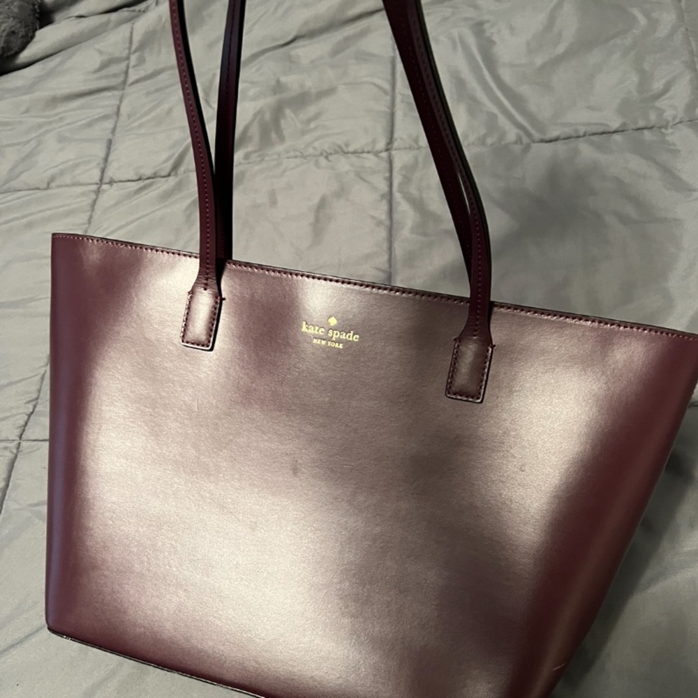 Kate Spade New York Purse Deep Plum - Picture 7 of 7